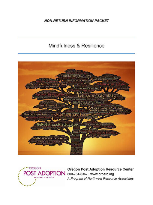 Title details for Mindfulness and Resilience by Oregon Post Adoption Resource Center - Available